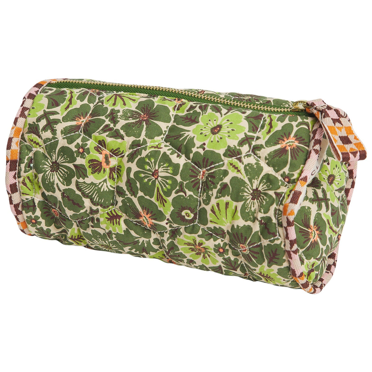 Sage X Clare - Magnolia Makeup Bag - Cactus Green