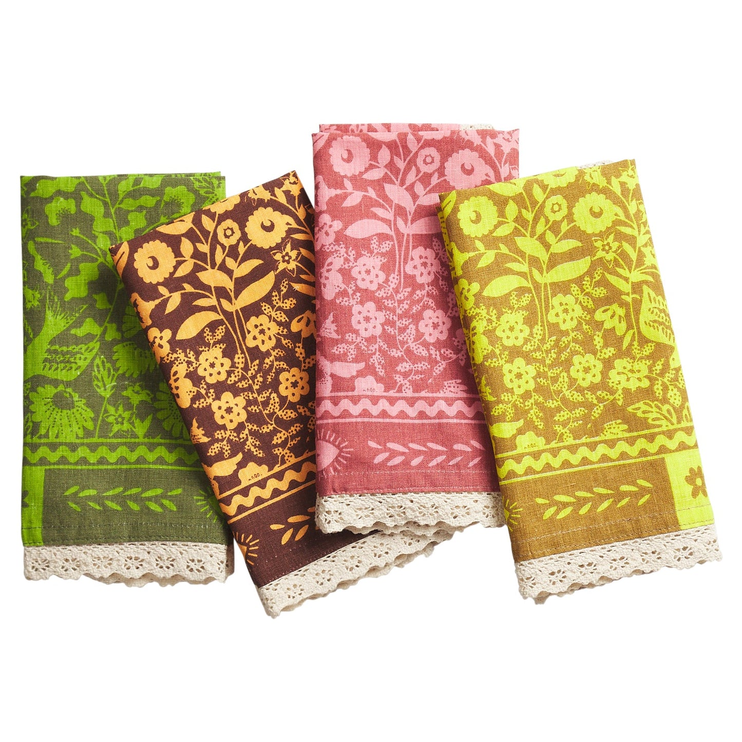 Sage X Clare - Indiana Linen Napkins - Citrine