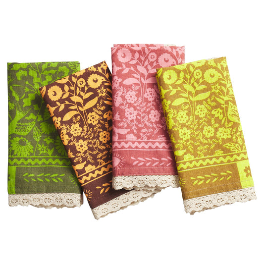 Sage X Clare - Indiana Linen Napkins - Citrine