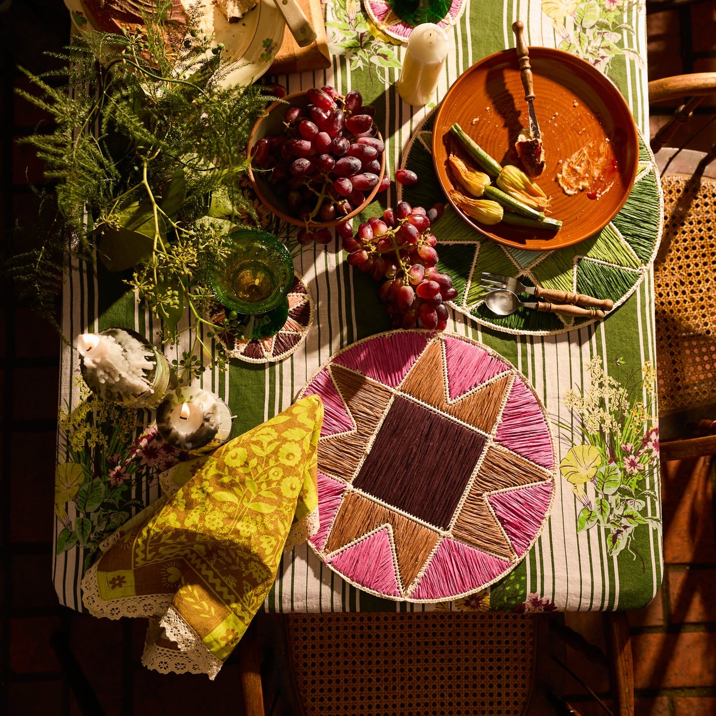 Sage X Clare - Indiana Linen Napkins - Citrine