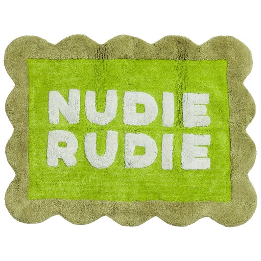 Sage X Clare - Romy Nudie Bath Mat - Cactus Green