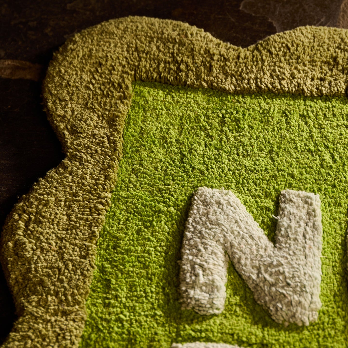 Sage X Clare - Romy Nudie Bath Mat - Cactus Green