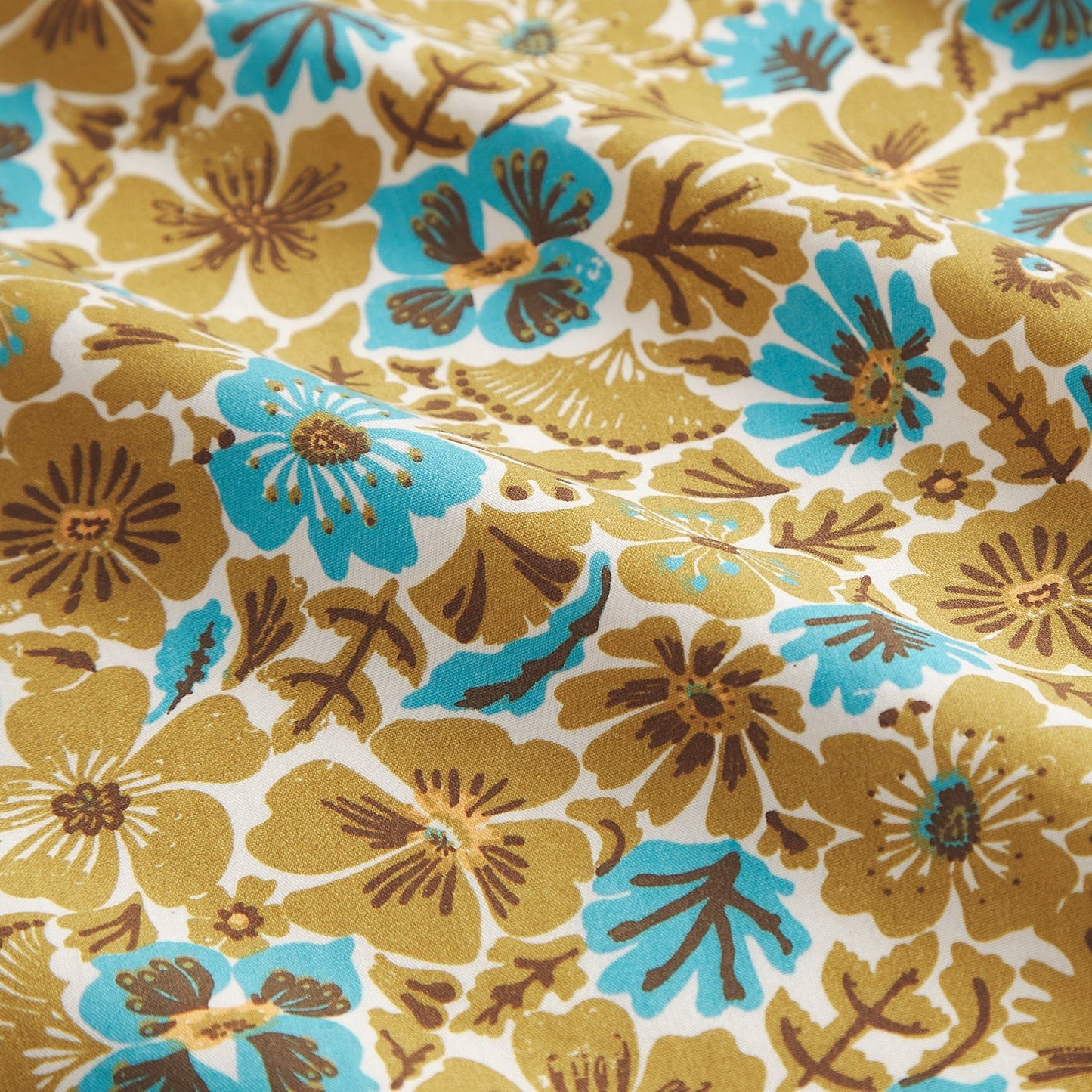 Sage X Clare - Magnolia Cotton Euro Pillowcase Set - Turquoise