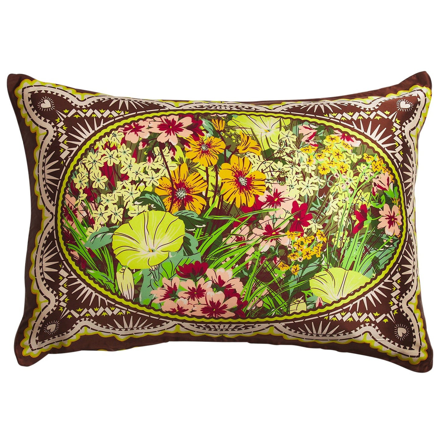 Sage X Clare - Ramona Silk Pillowcase - Umber