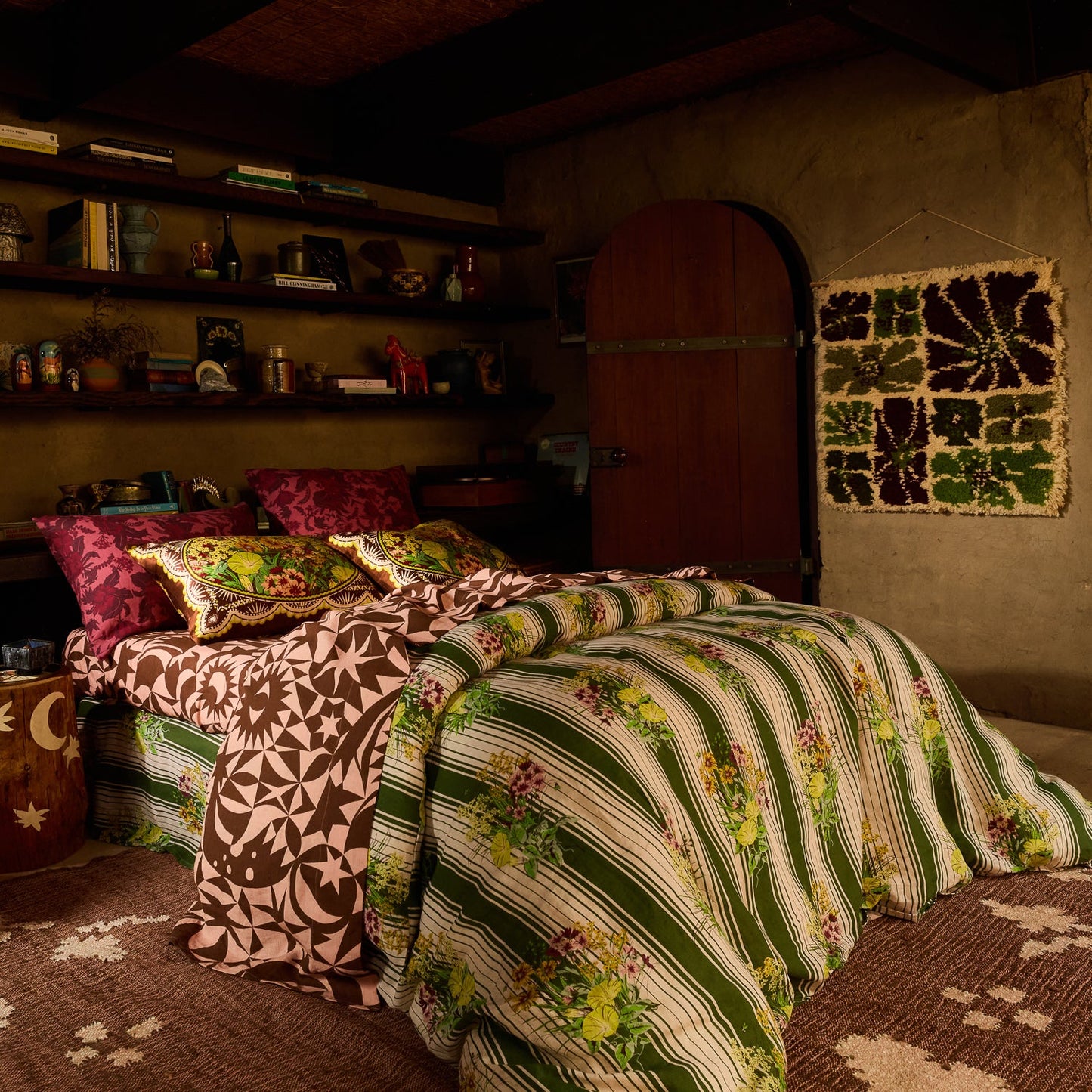 Sage X Clare - Ramona Silk Pillowcase - Umber