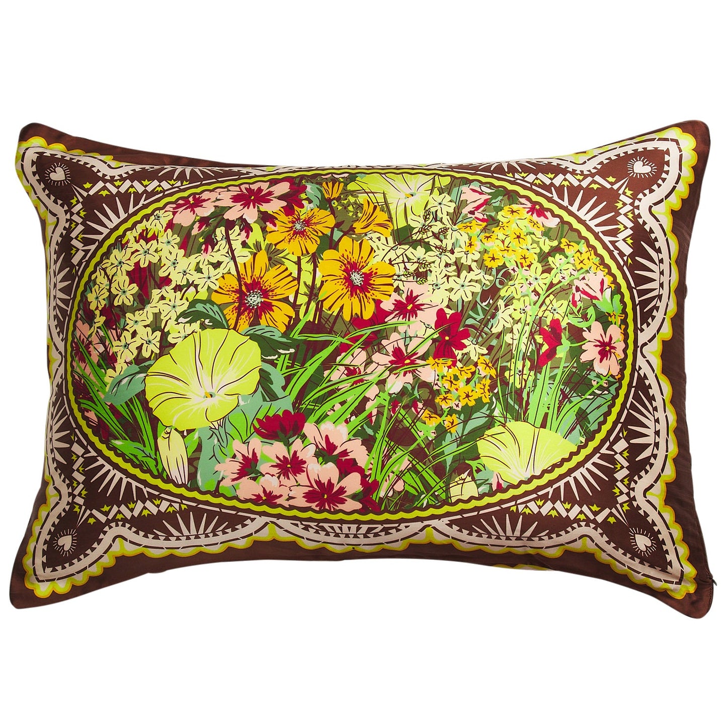 Sage X Clare - Ramona Silk Pillowcase - Umber