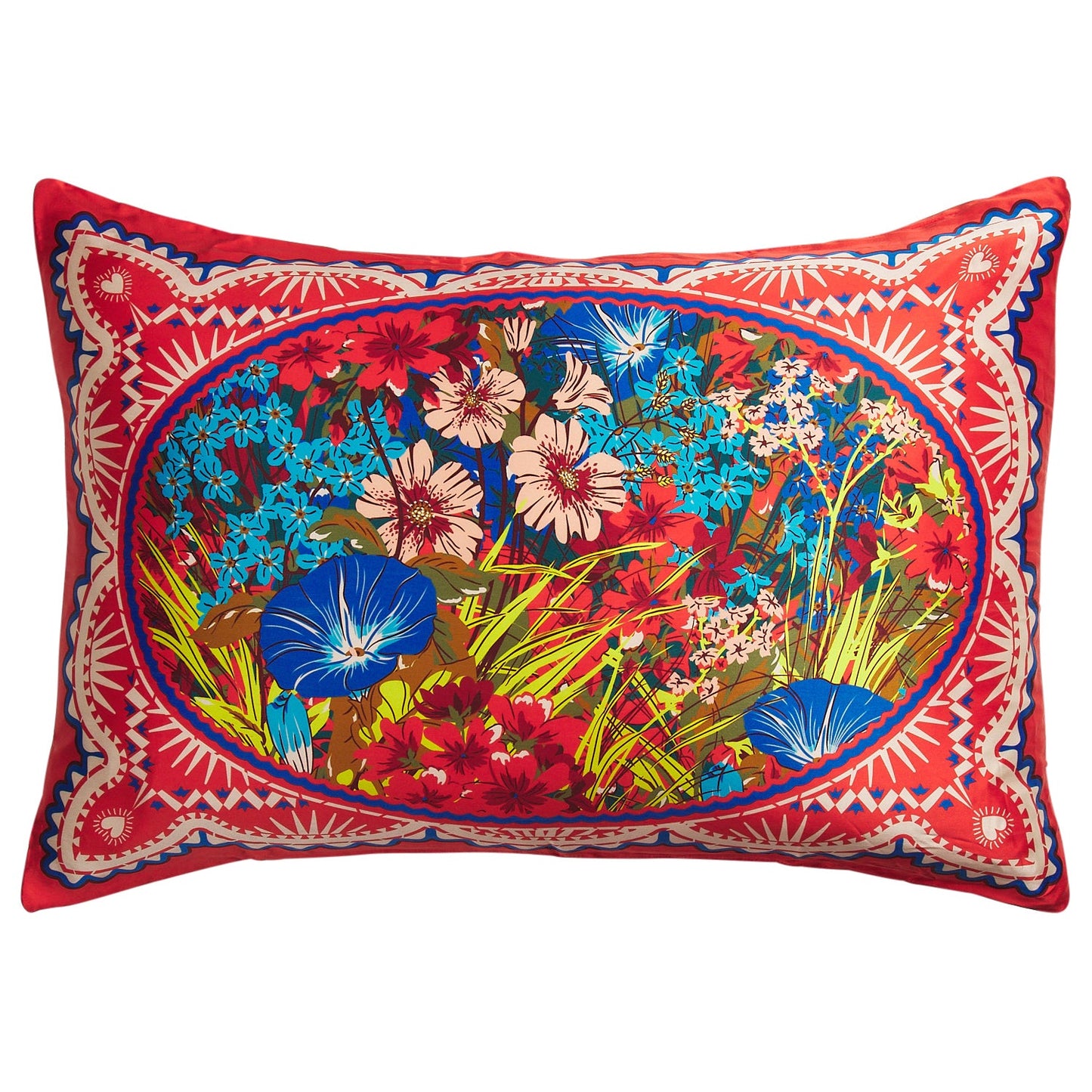 Sage X Clare - Ramona Silk Pillowcase - Poppy