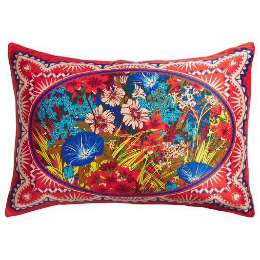 Sage X Clare - Ramona Silk Pillowcase - Poppy