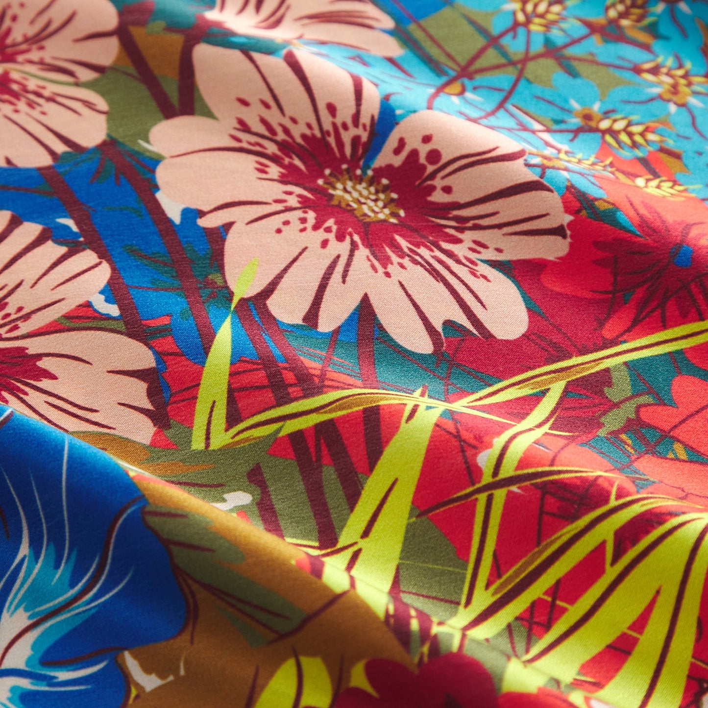 Sage X Clare - Ramona Silk Pillowcase - Poppy