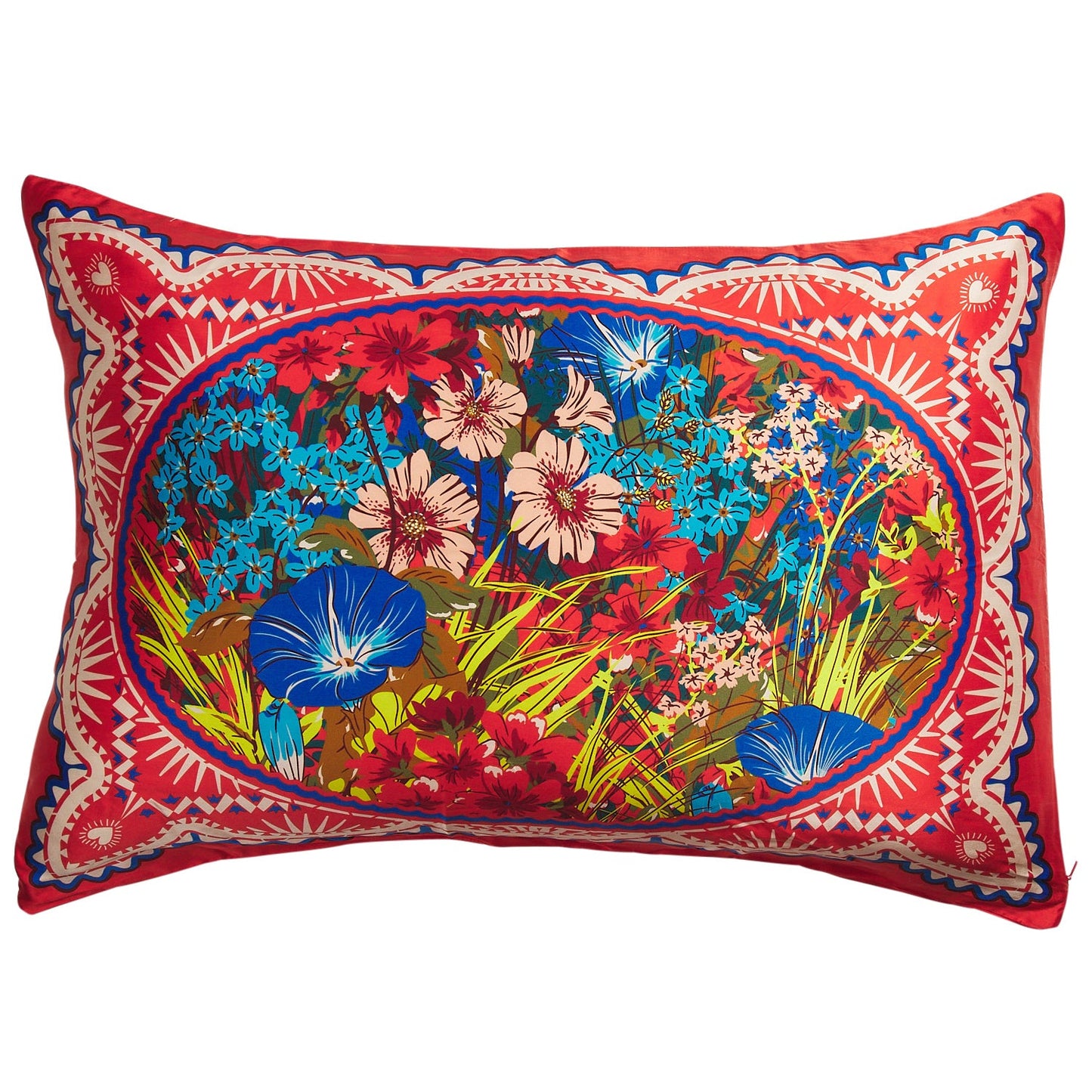 Sage X Clare - Ramona Silk Pillowcase - Poppy