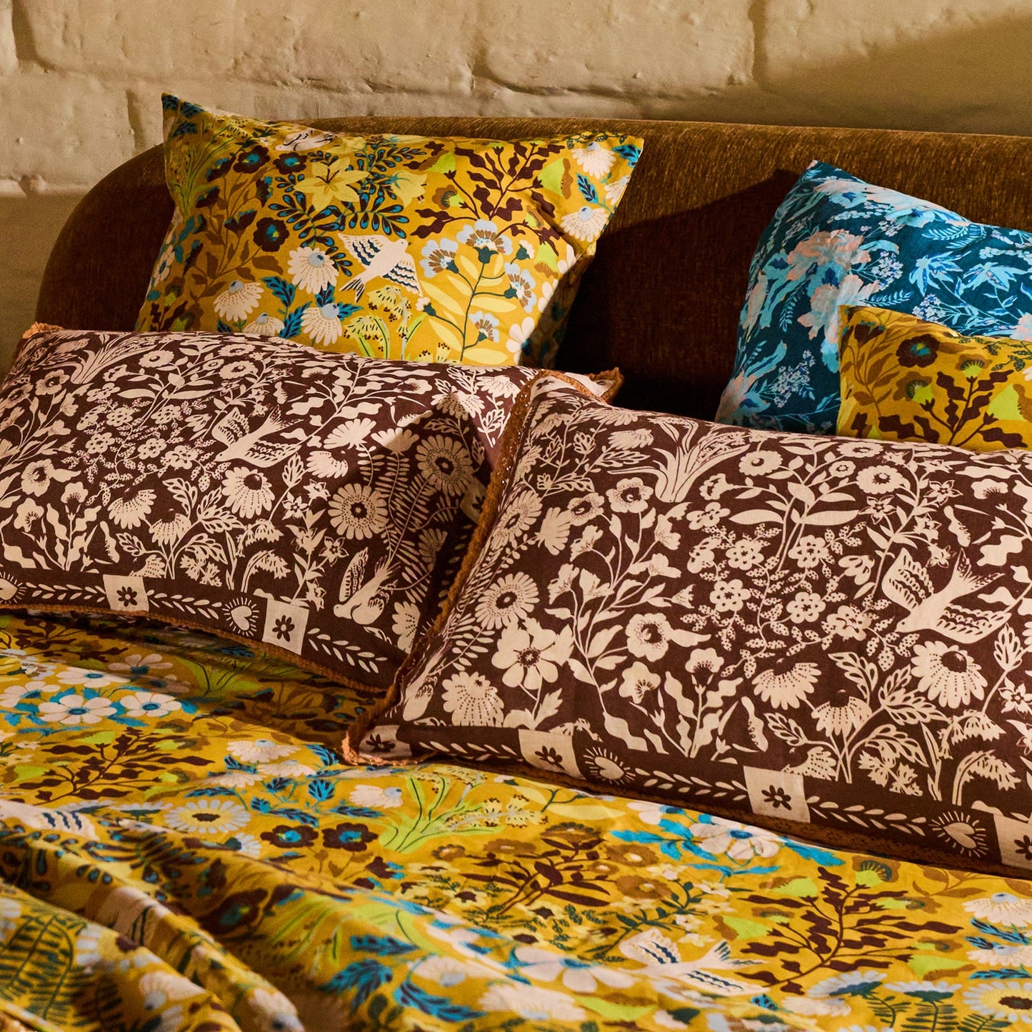 Sage X Clare - Indiana Linen Pillowcase Set - Umber