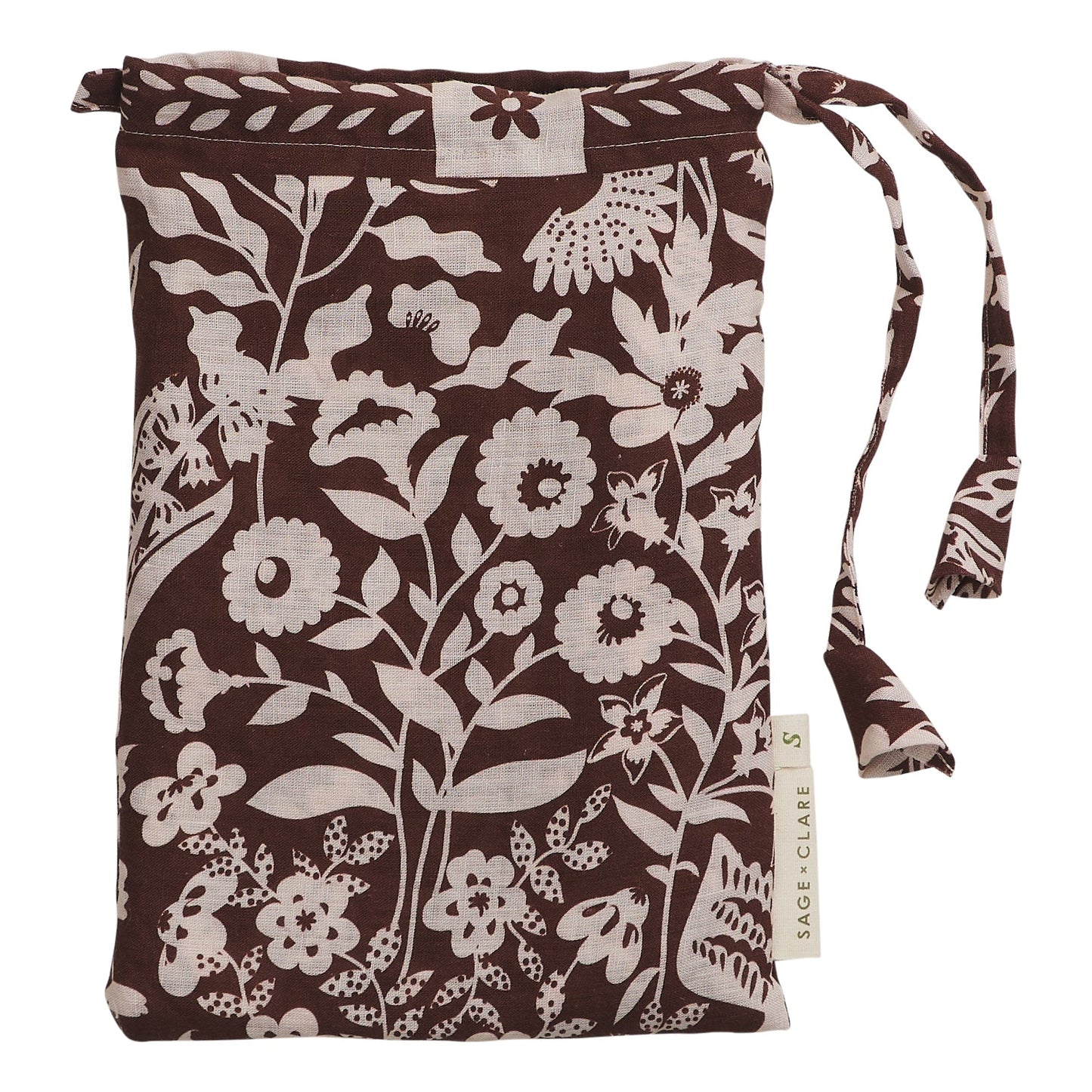 Sage X Clare - Indiana Linen Pillowcase Set - Umber