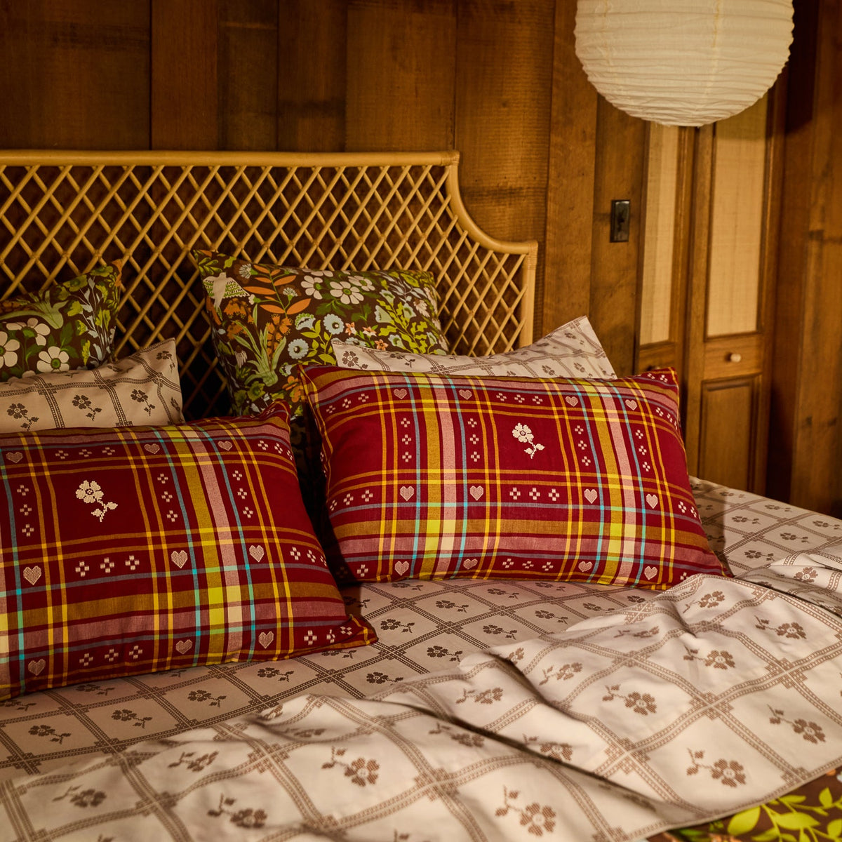Sage X Clare - Josephine Cotton Pillowcase Set - Sienna