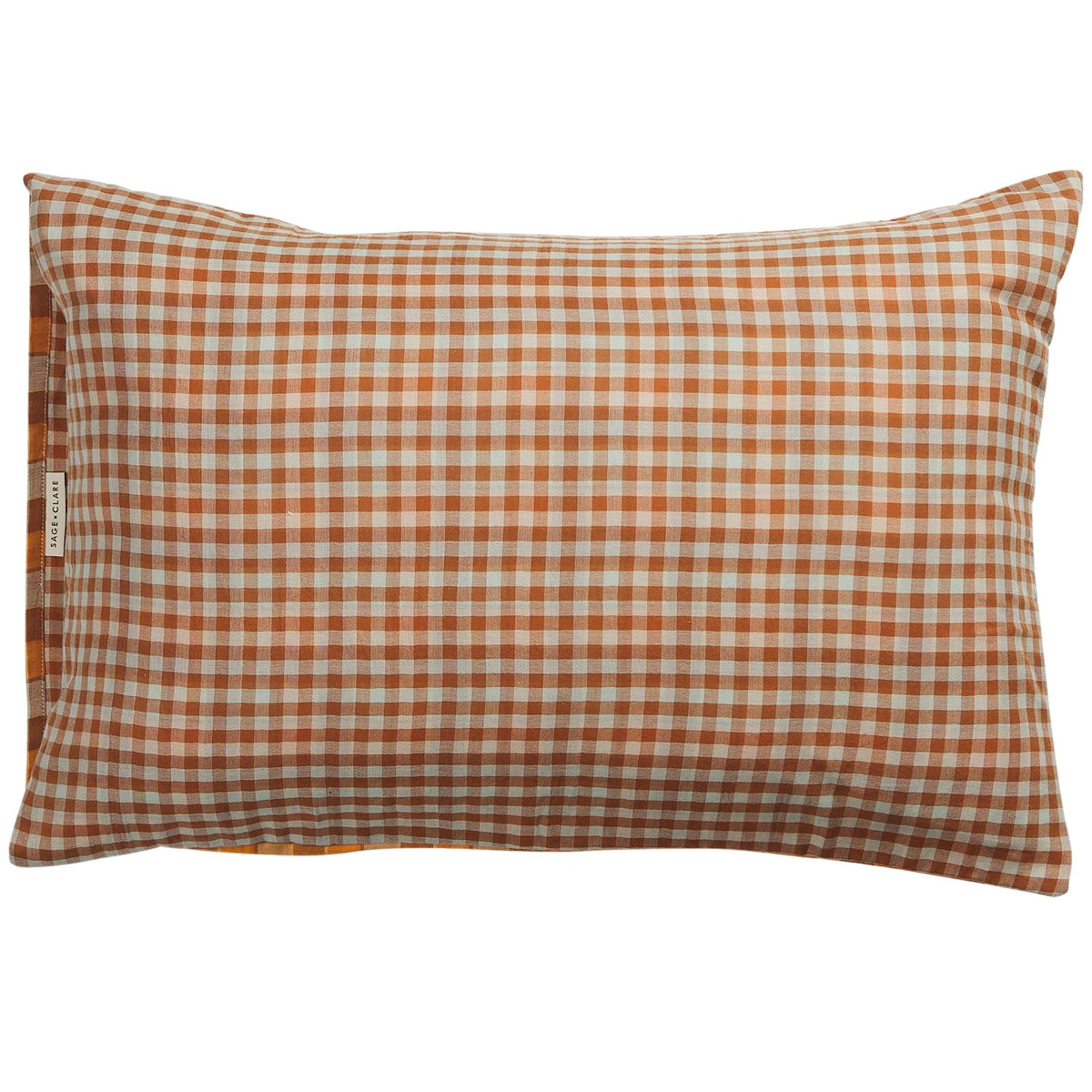 Sage X Clare - Otis Cotton Pillowcase Set - Citrine