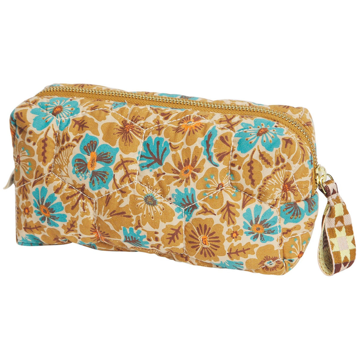 Sage X Clare - Magnolia Travel Pouch - Turquoise
