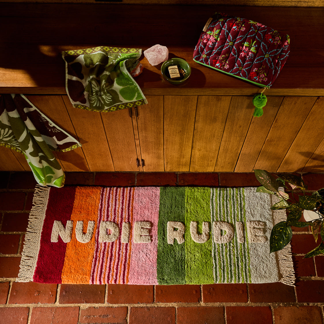 Sage X Clare - June Nudie Rudie Bath Runner