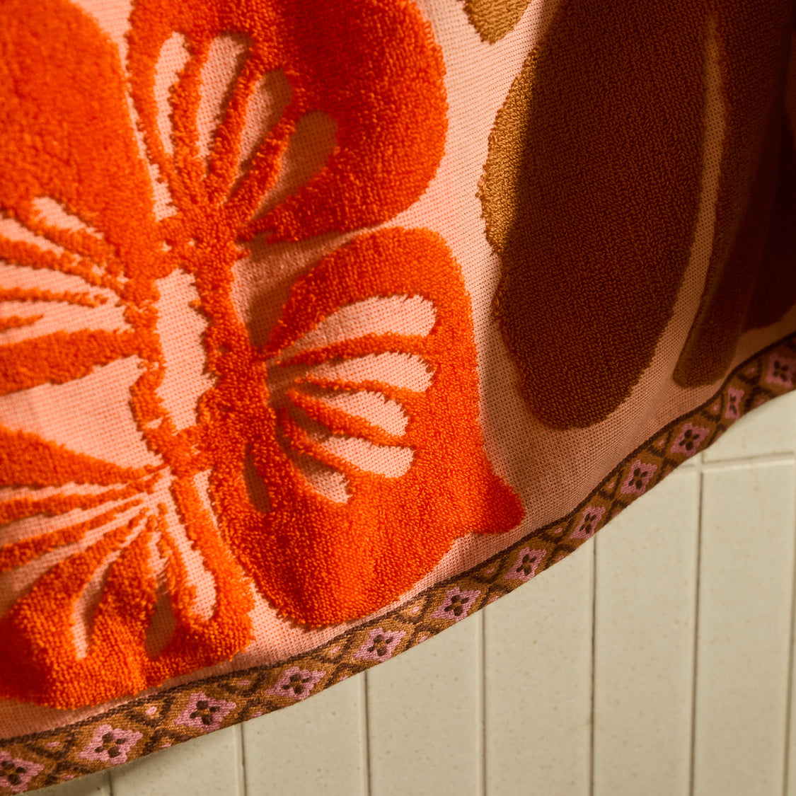 Sage X Clare - Jolene Bath Sheet - Carnelian