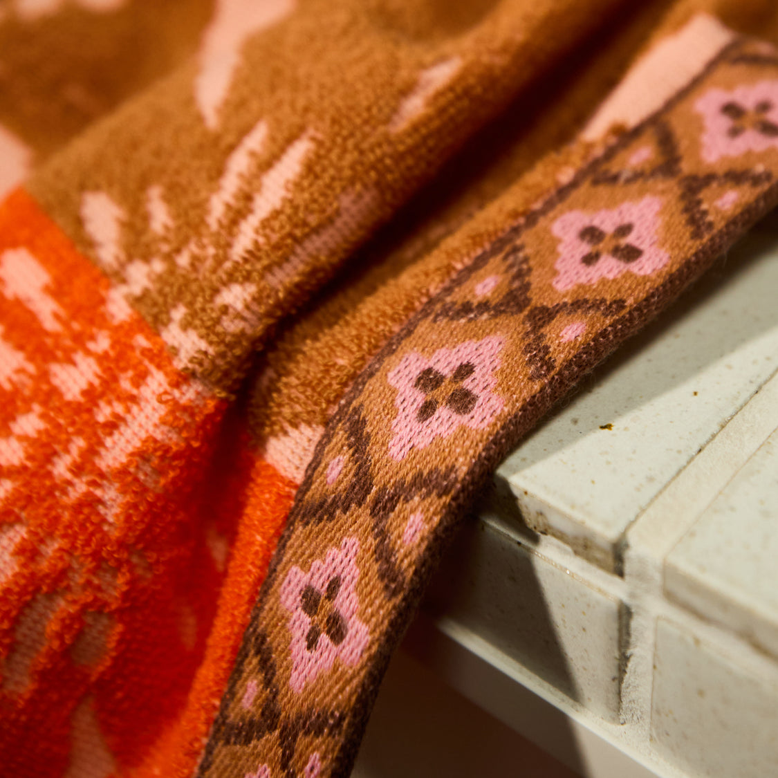 Sage X Clare - Jolene Hand Towel - Carnelian