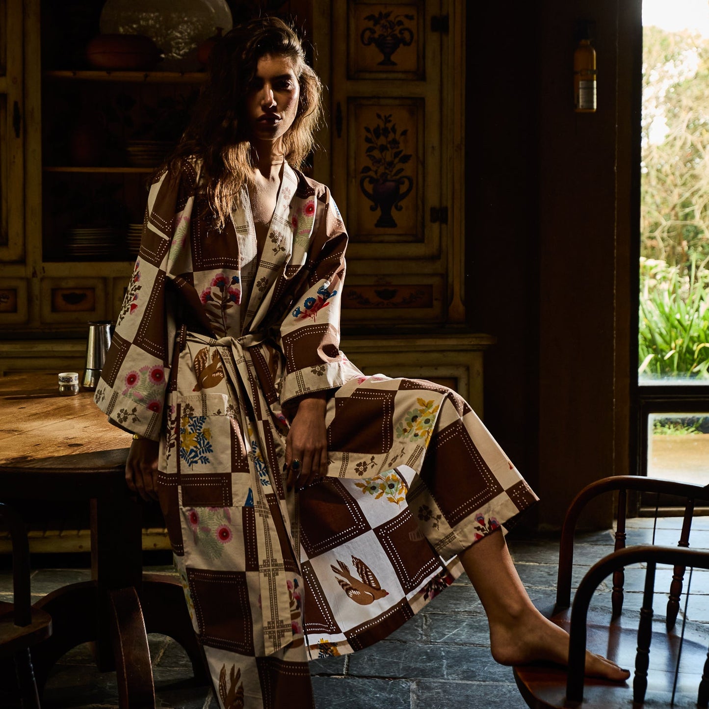 Sage X Clare - Winona Cotton Robe