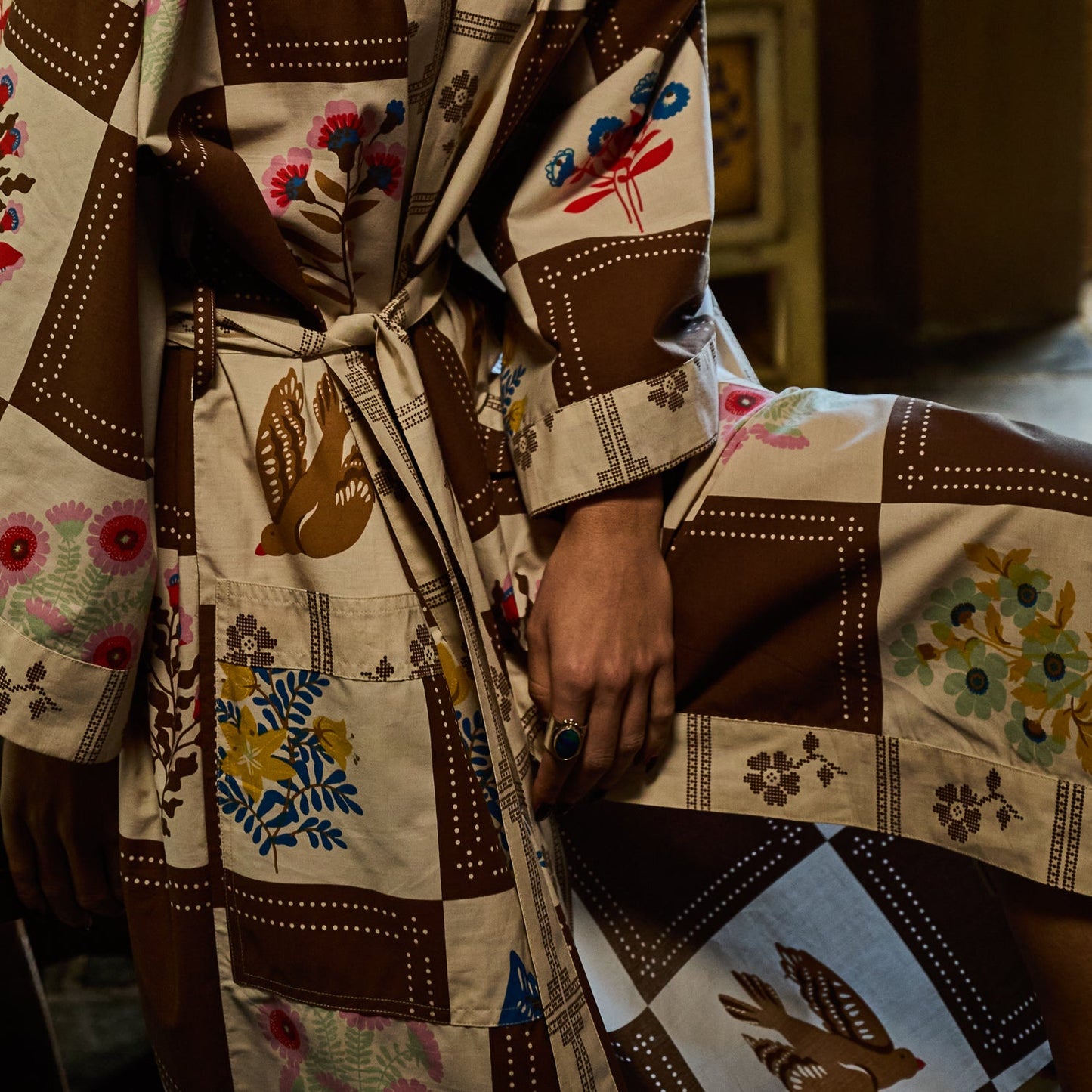 Sage X Clare - Winona Cotton Robe