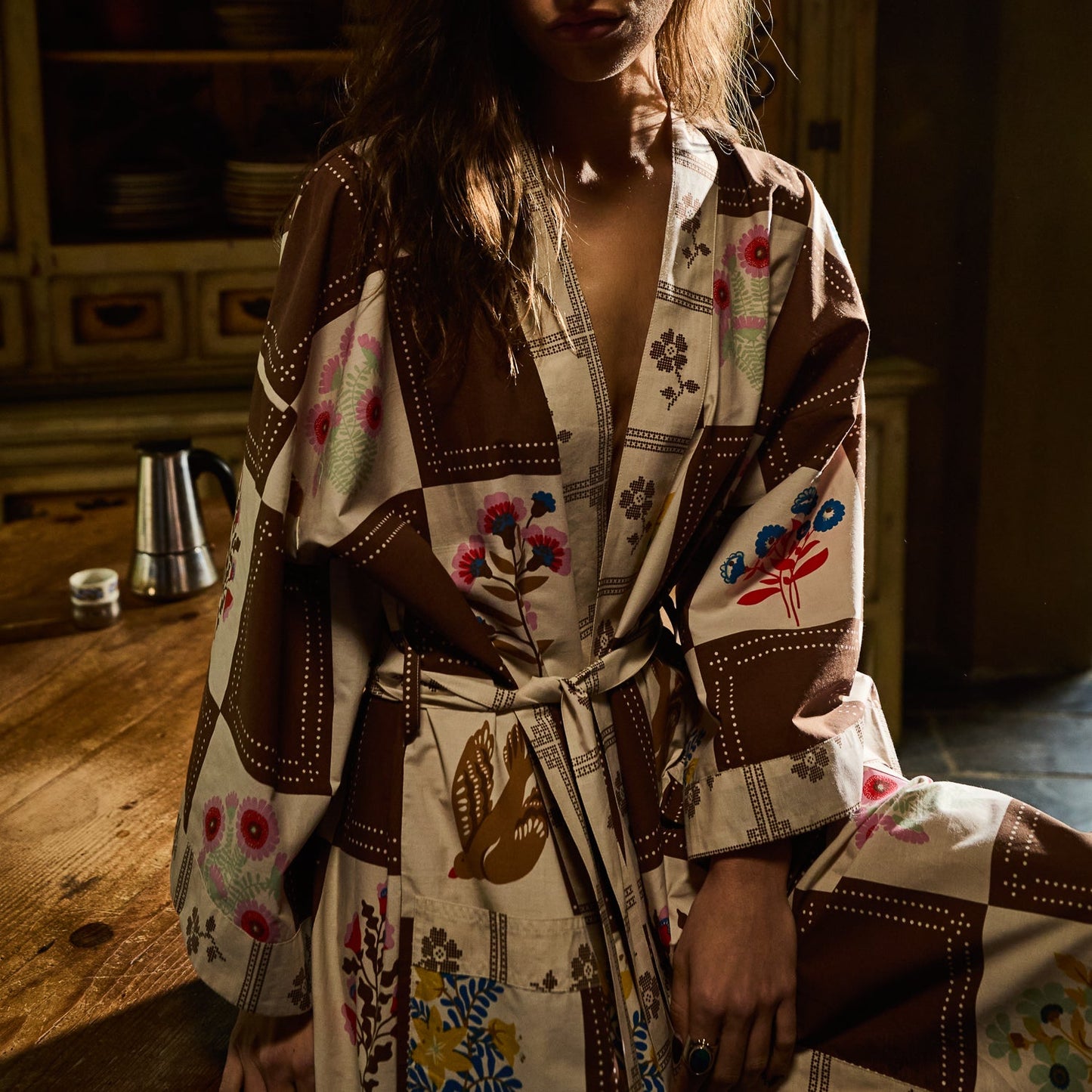 Sage X Clare - Winona Cotton Robe