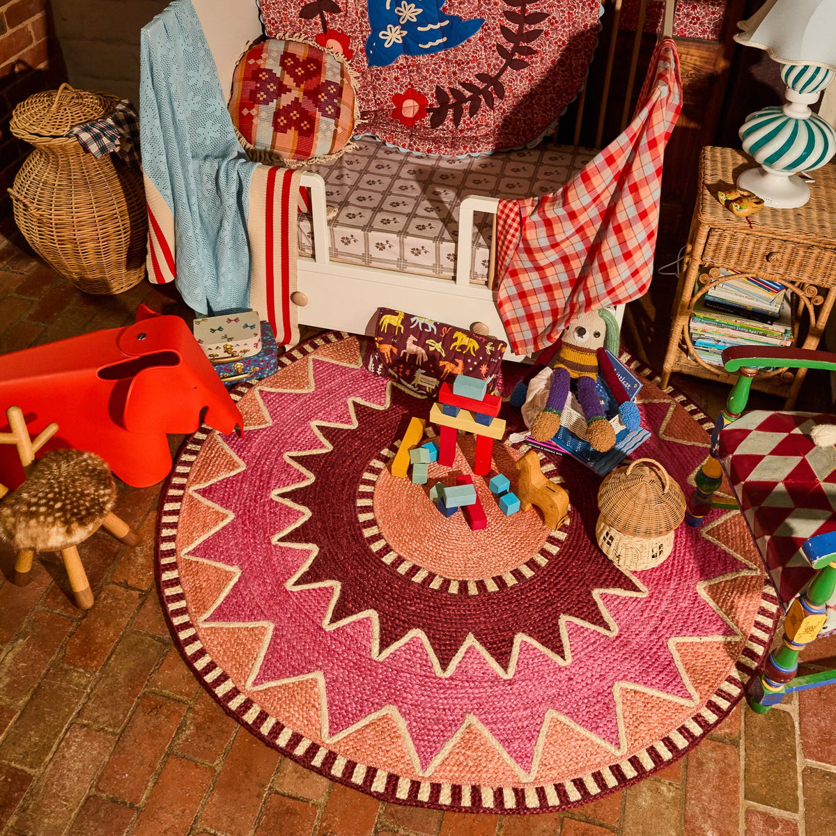 Sage X Clare - Maeve Jute Rug - Sienna