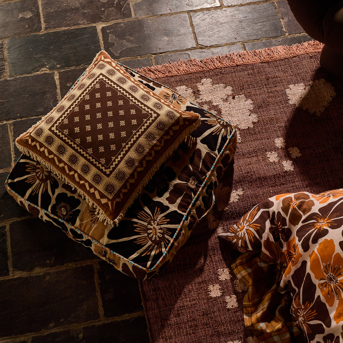 Sage X Clare - Ardenna Jute Rug - Umber - 150 x 210cm