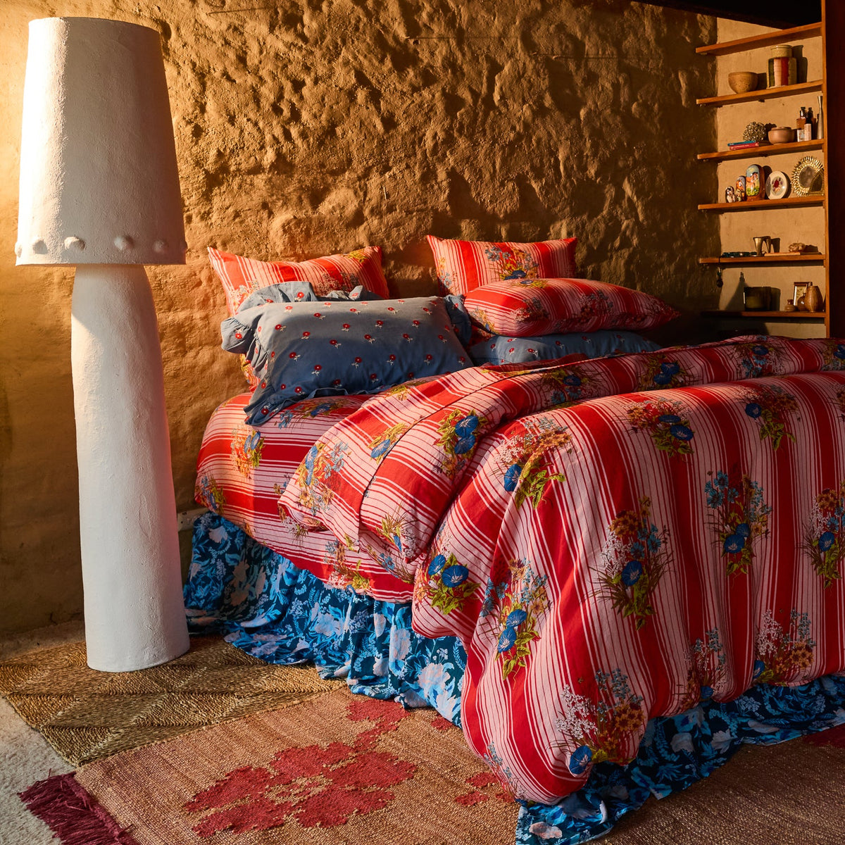 Sage X Clare - Ardenna Jute Rug - Poppy - 150 x 210cm