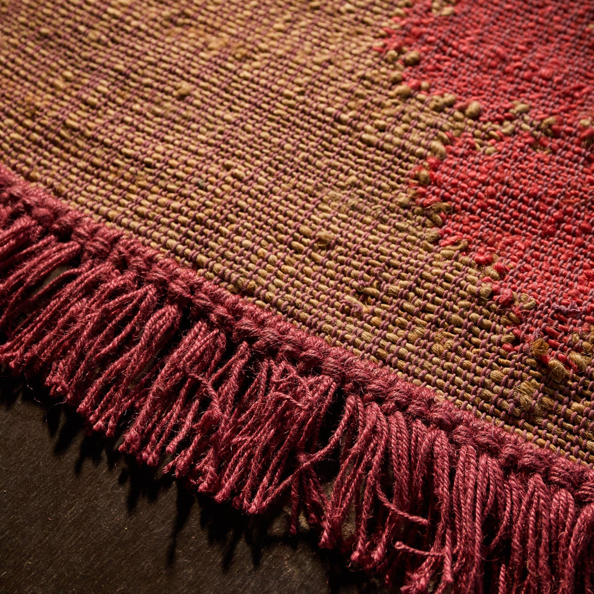 Sage X Clare - Ardenna Jute Rug - Poppy - 150 x 210cm