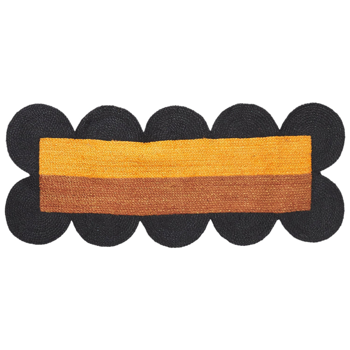 Sage X Clare - Neomi Jute Runner - Citrine