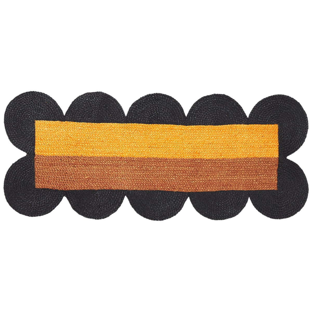 Sage X Clare - Neomi Jute Runner - Citrine