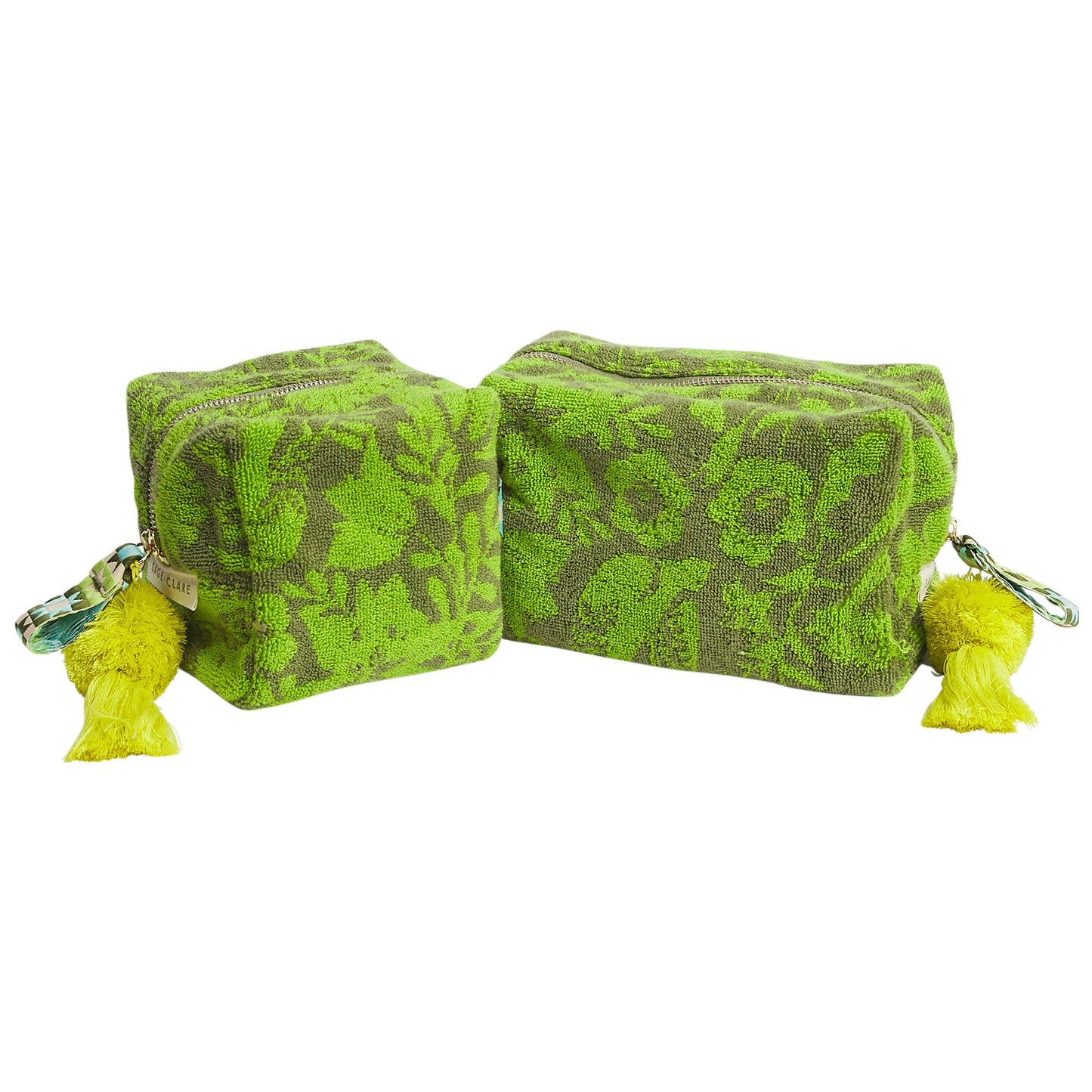 Sage X Clare - Indiana Terry Pouch - Cactus Green