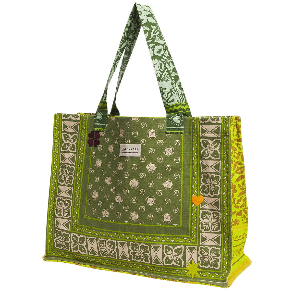 Sage X Clare - Odessa Tote Bag - Moss