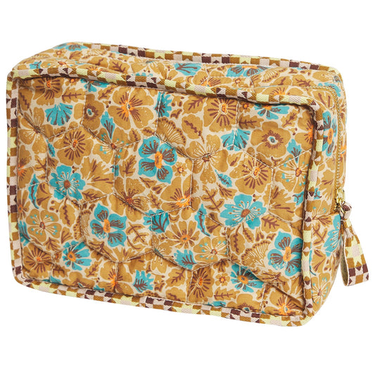 Sage X Clare - Magnolia Vanity Bag - Turquoise