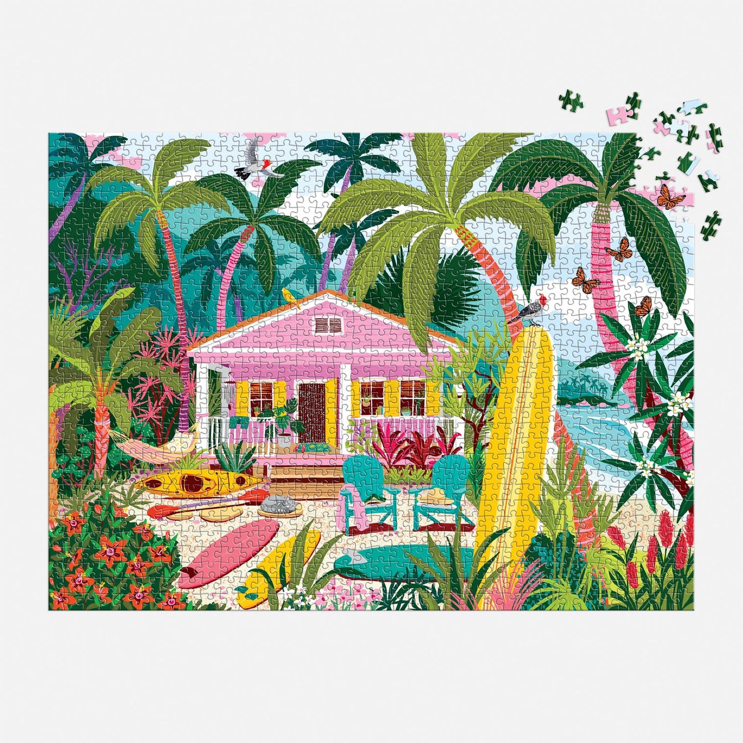 Galison - Surfside Bungalow - 1000pc Puzzle