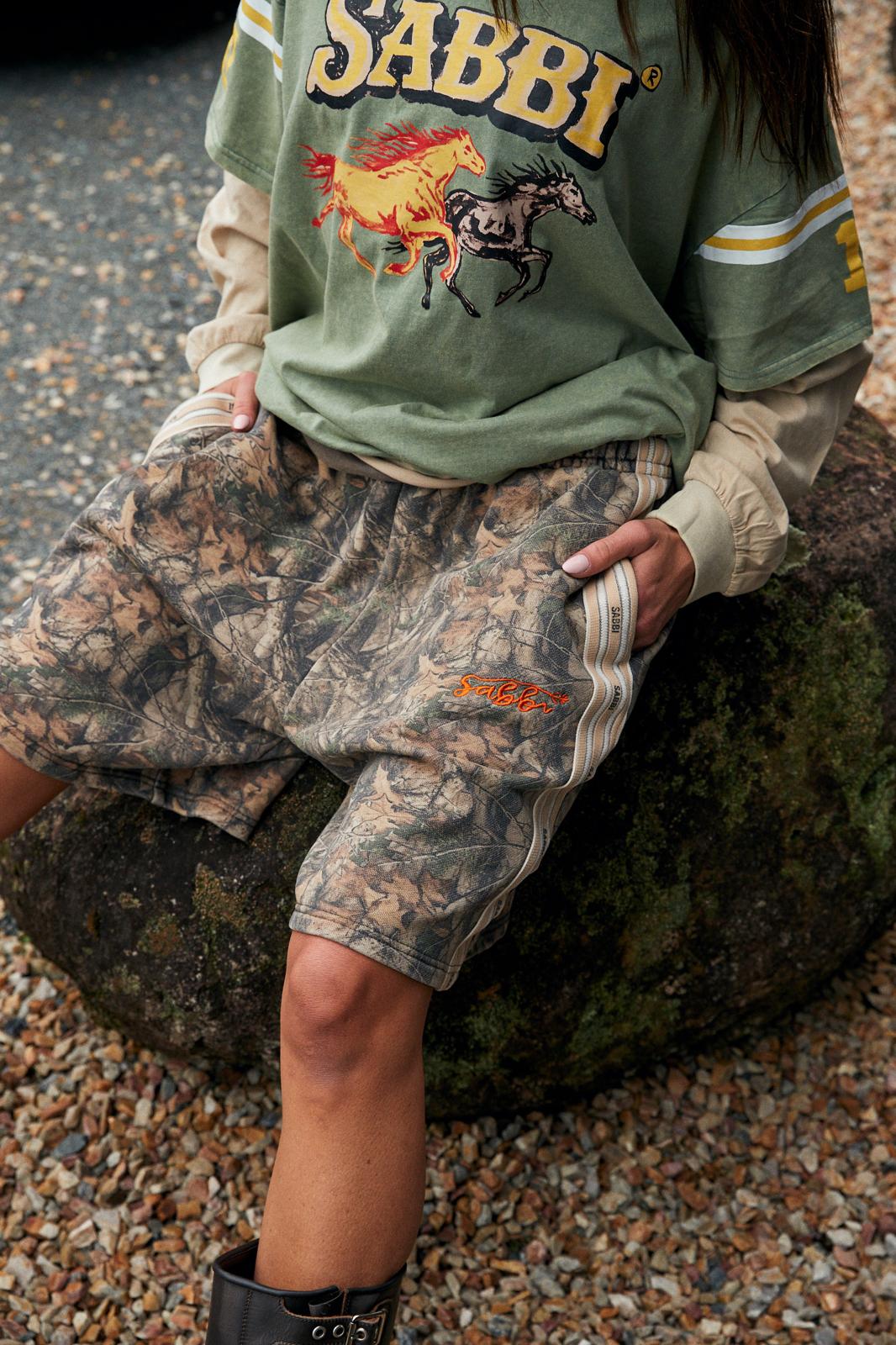 Sabbi - THE DESERT CAMO JORT SHORTS - Dropping Weds 15/07/26 - 7pm