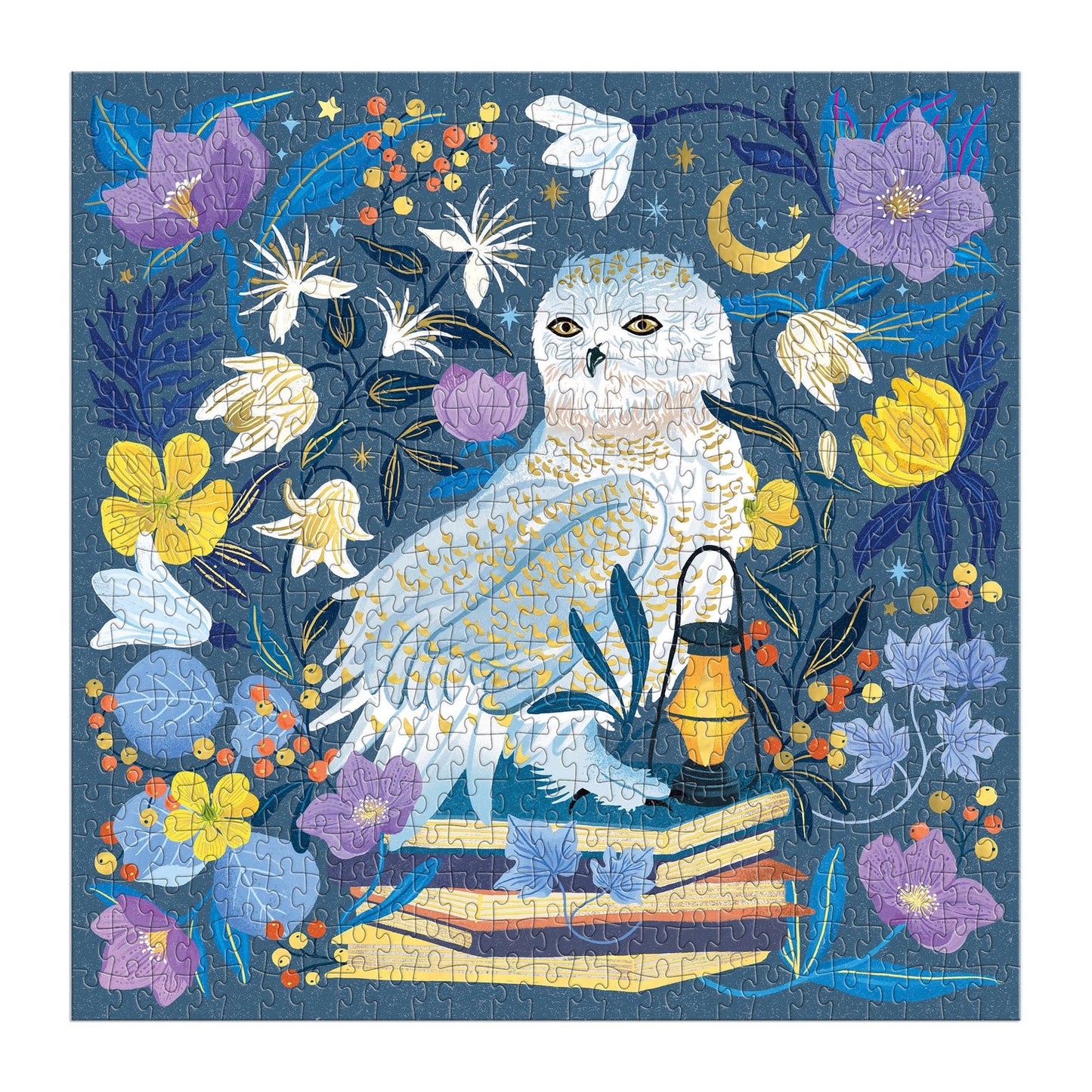 Galison - Celestial Owl Foil Puzzle - 500pc