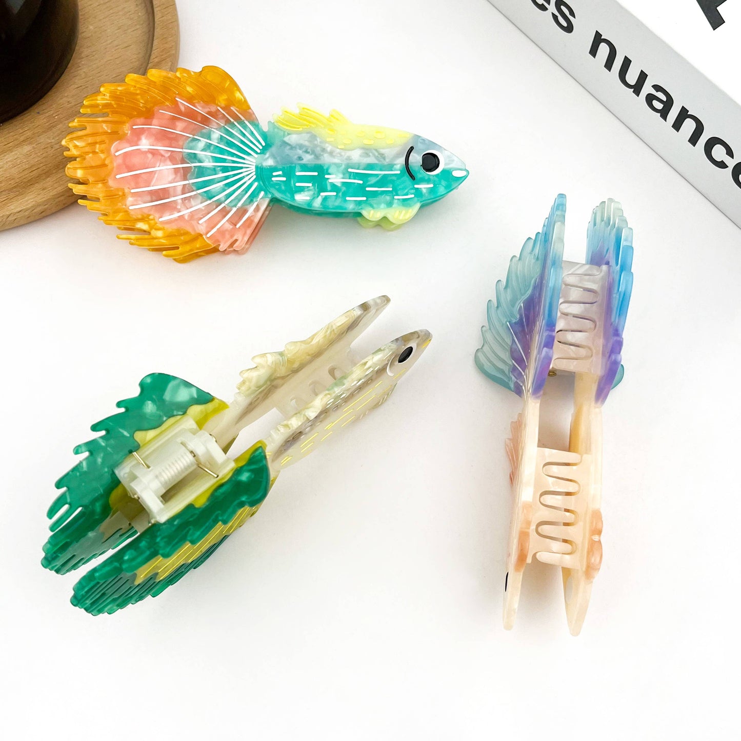 Diva - Fish Hair Clips