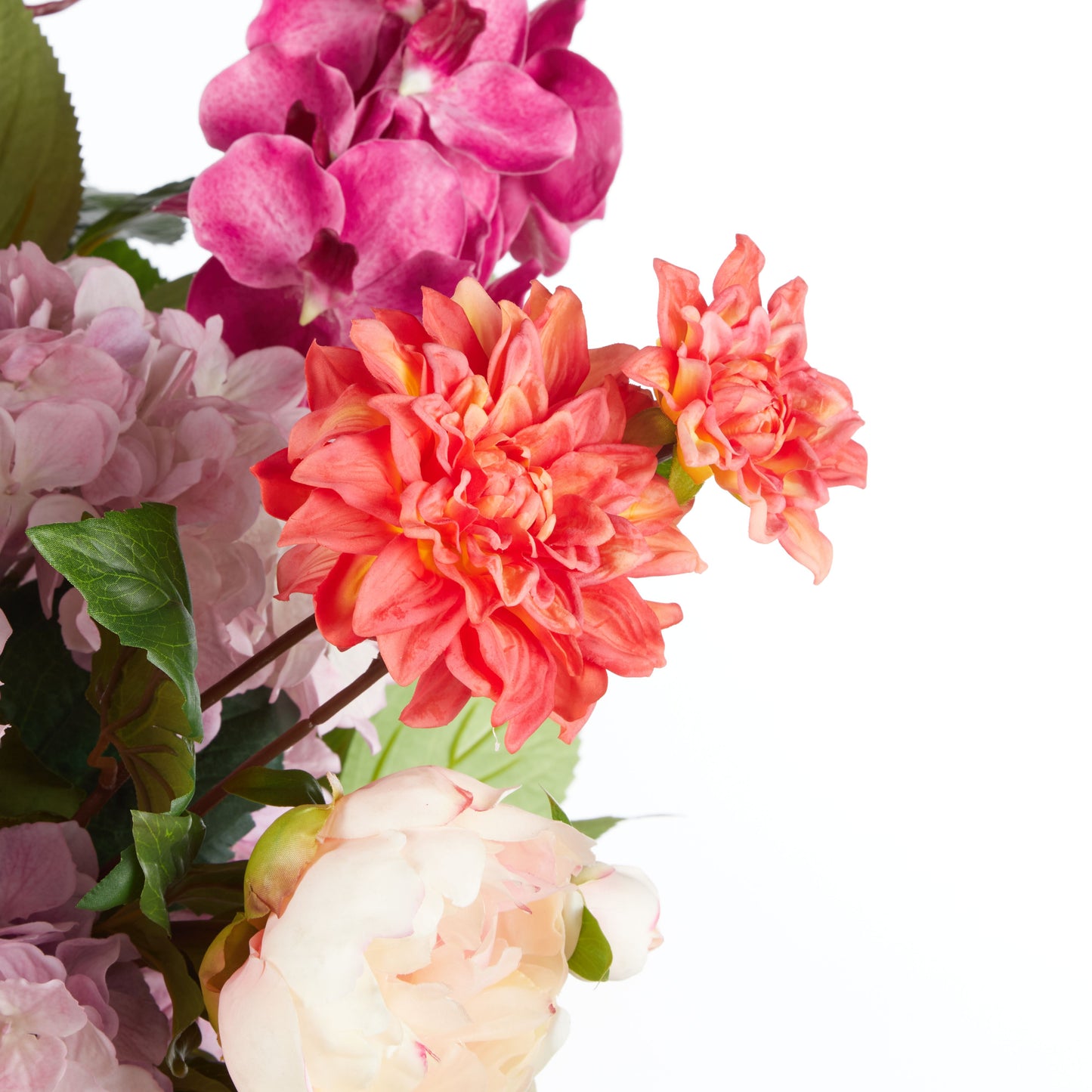 Rogue - Peony Foxtail Garden Mix - Faux Vintage Urn
