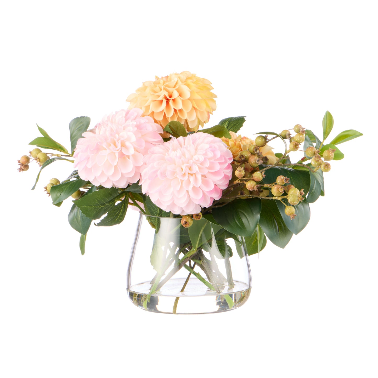 Rogue - Chrysanthemum Berry-Classic Bowl - Pink & Orange