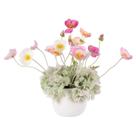 Rogue - Poppy Hydrangea Tub