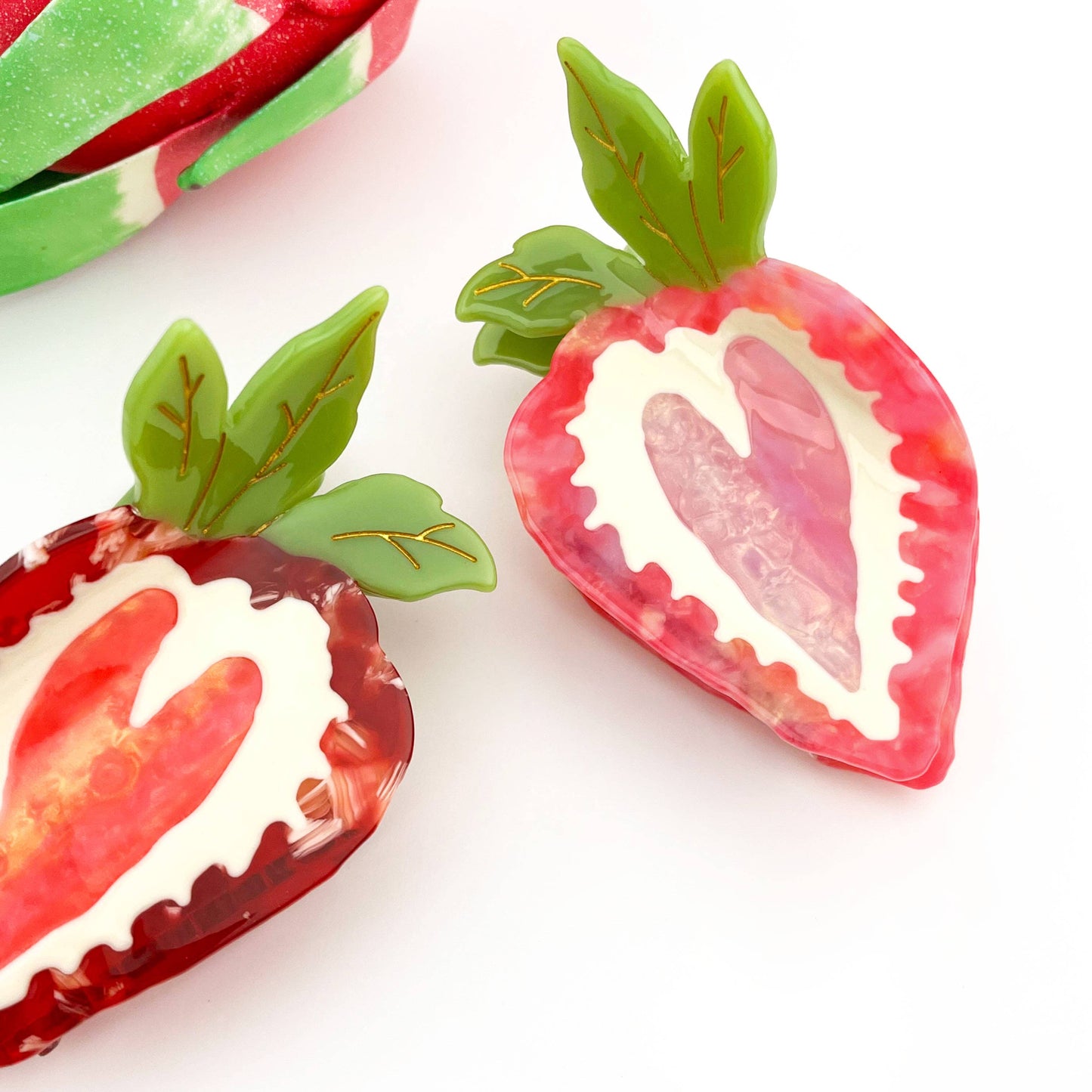 Diva - Strawberry Claw Clips