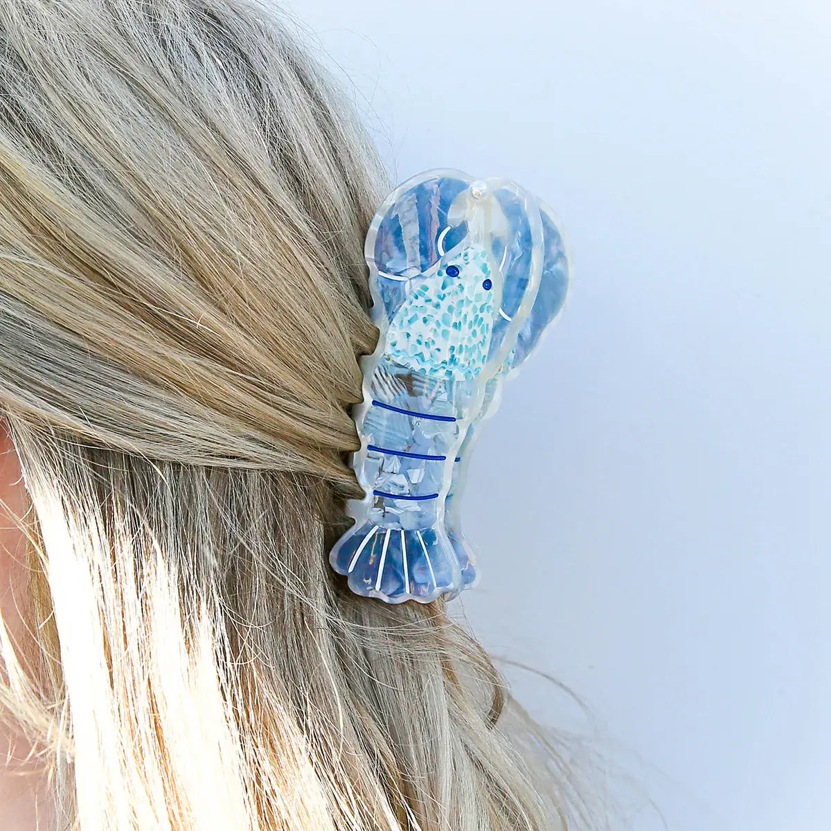 Kingston - Lobster Hair Claw Blue