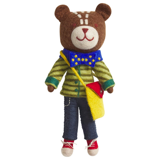 Sage X Clare - Isaac Felt Bear Toy