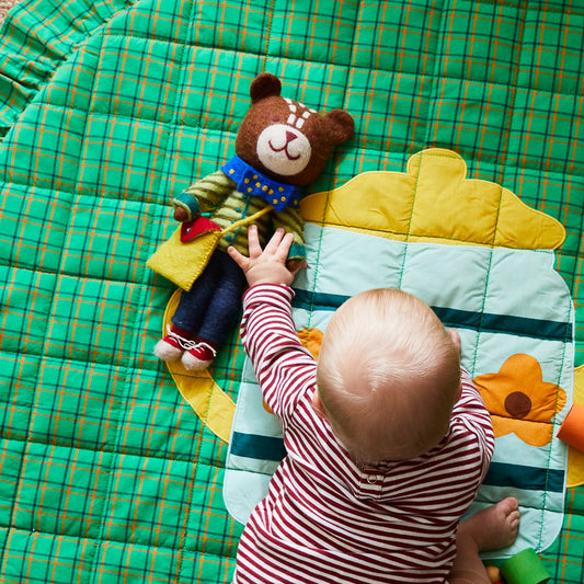 Sage X Clare - Isaac Felt Bear Toy
