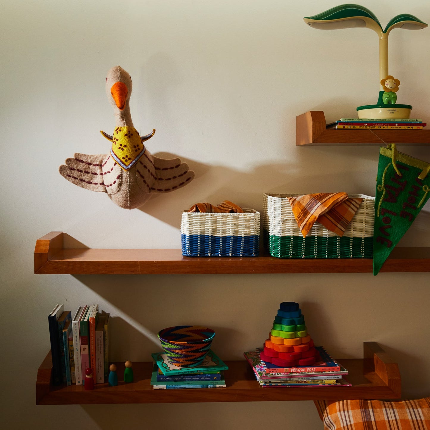 Sage X Clare - Tomi Felt Duck Wall Art
