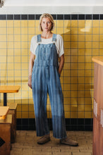 Load image into Gallery viewer, Ottway The Label - Jagger Washed Denim Overalls
