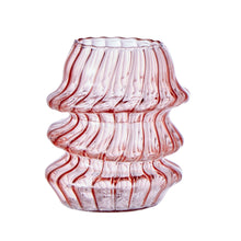 Load image into Gallery viewer, Ribbed Glass Vase
