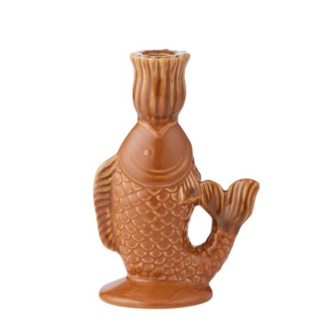 CTC - Ittici Fish Ceramic Candleholder