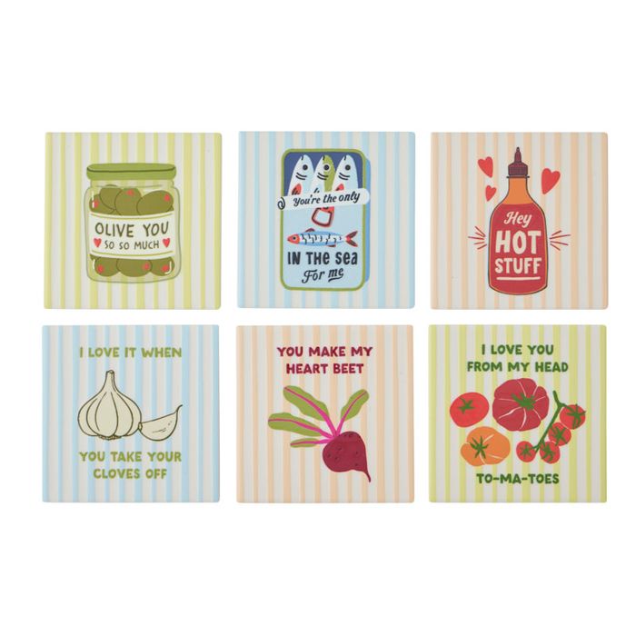 CTC - Foodie Ceramic Coaster